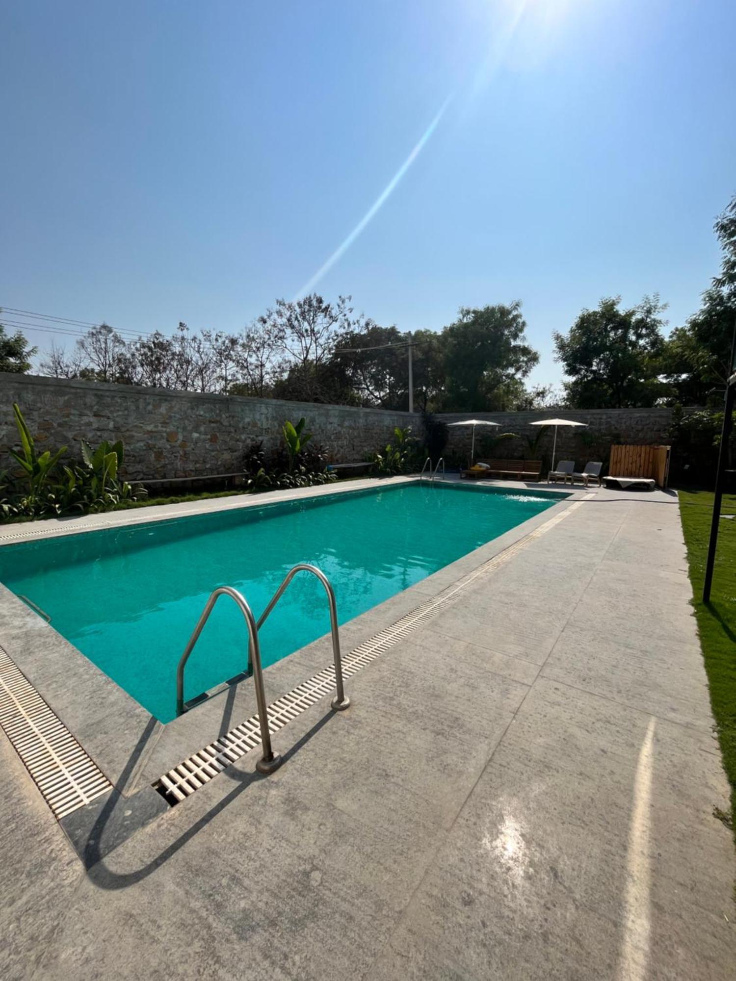 Jlr Farm Stay Hyderabad Eksteriør billede