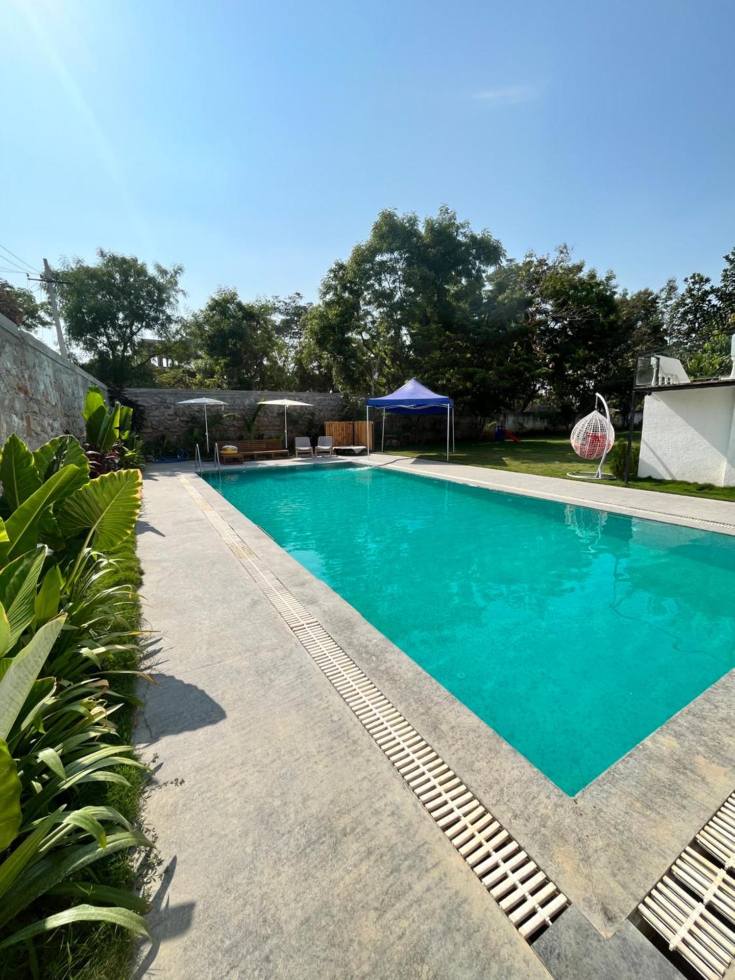 Jlr Farm Stay Hyderabad Eksteriør billede